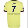 Original Fußballtrikot Arsenal Bukayo Saka 7 Auswärtstrikot 2021-22 Für Herren